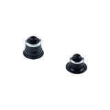 Bontrager Comp replacement end cap for Race and Rhythm disc hubs, compatible with 135mm OLD bike wheel hubs.