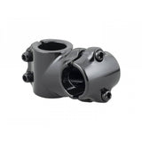 Bontrager approved 1-inch bike stem with 25.4mm clamp, 15° angle, black finish, 50mm length, for mountain and road bikes