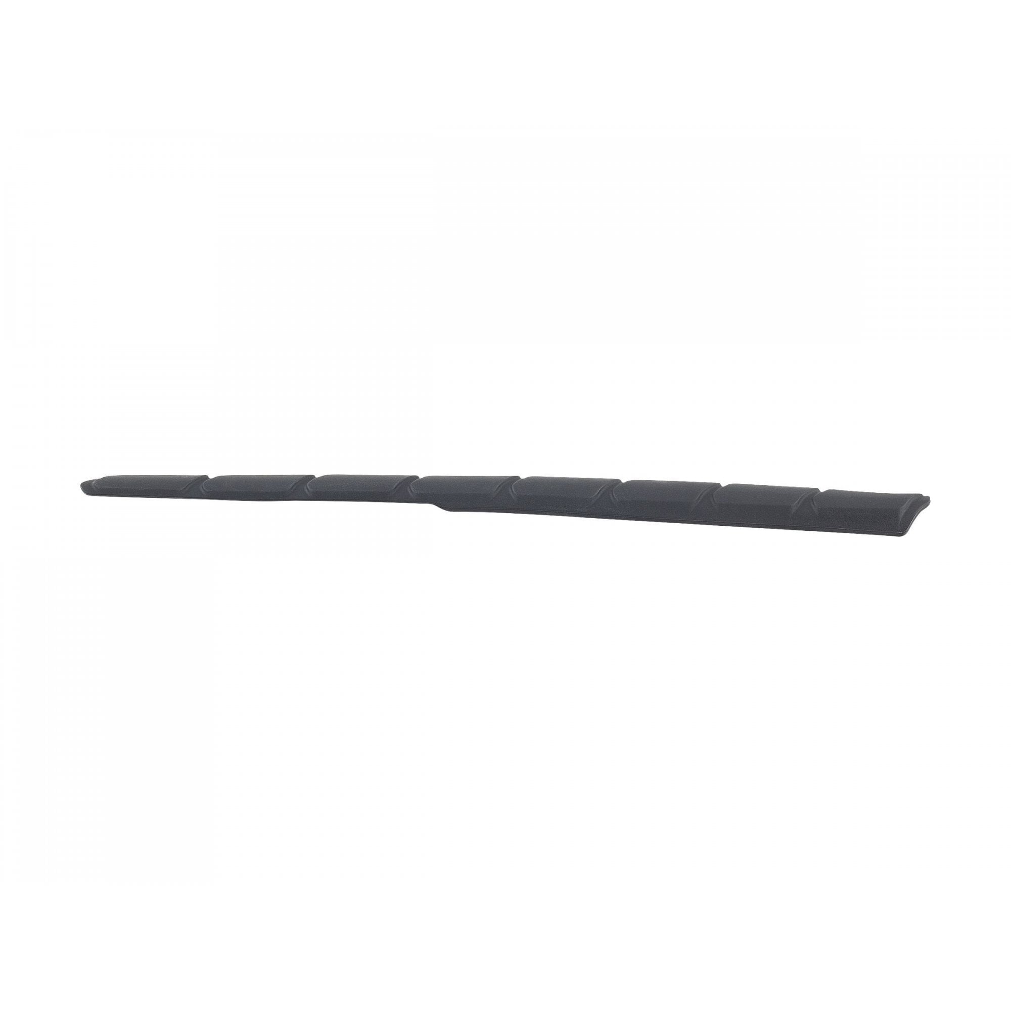 Trek 2024 Supercaliber chainstay armor in black, providing durable frame protection for mountain bike components.