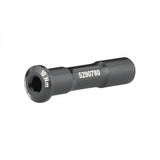 Trek 2024 Supercaliber IsoStrut rear axle shaft, black M10 x 44.8mm component for bike replacement.