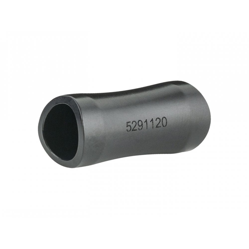 Trek 2024 Supercaliber IsoStrut aft axle spacer, 30mm x 10.1mm, black bike component for mountain bike suspension.