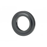 Black Trek 2024 Supercaliber main pivot frame spacer, 4mm x 15mm, for bike components, designed for mountain bike maintenance.
