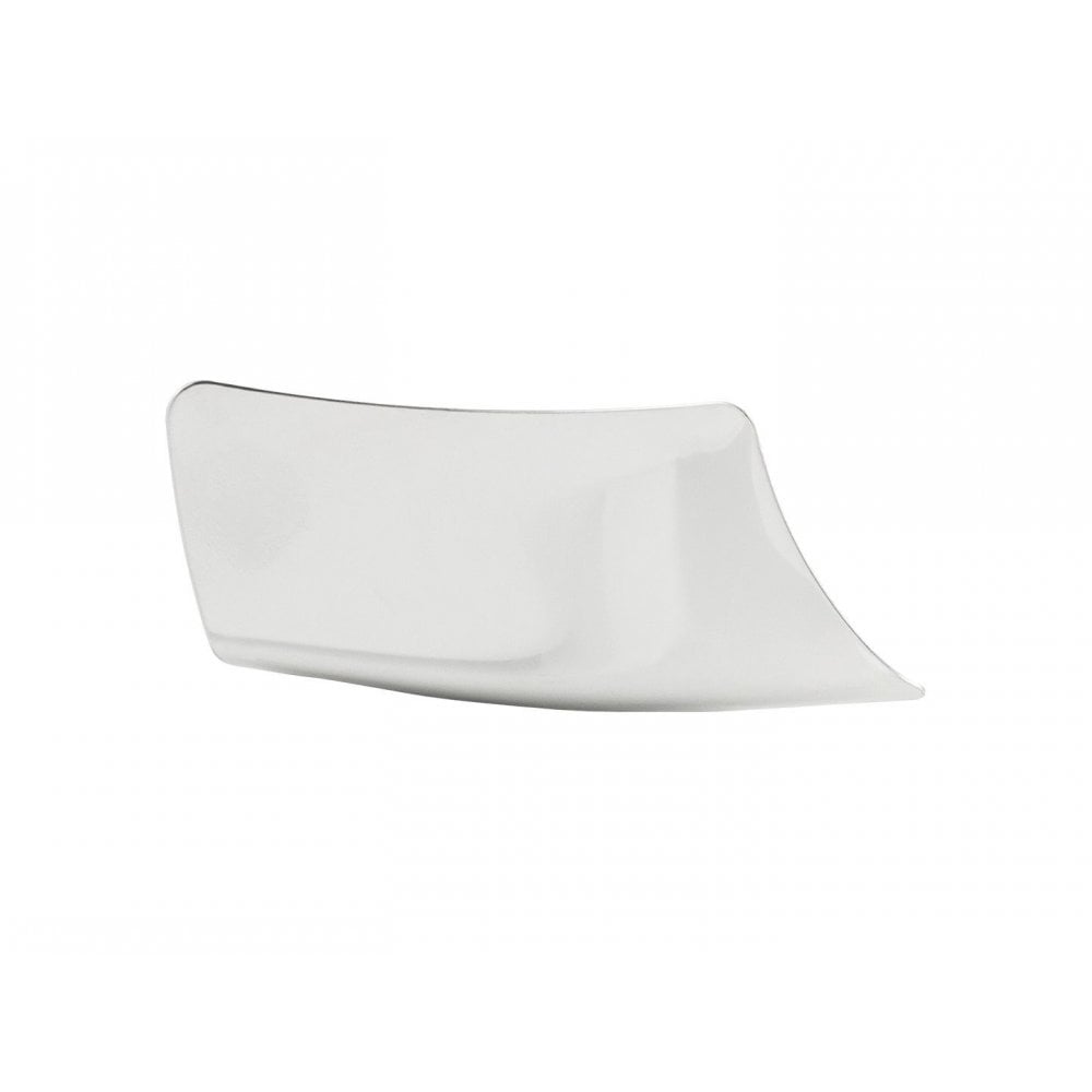 Trek Checkpoint SLR/SL stainless steel chainstay strike guard on silver bike frame, protecting chainstay from damage.