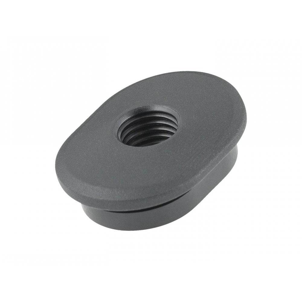 Trek Supercaliber IsoStrut damper body captive nut M8 black fastener for bike suspension components.