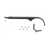 Trek Diamant Hyena Gen 2 black chainguard for bikes, durable component that protects the chain and drivetrain.