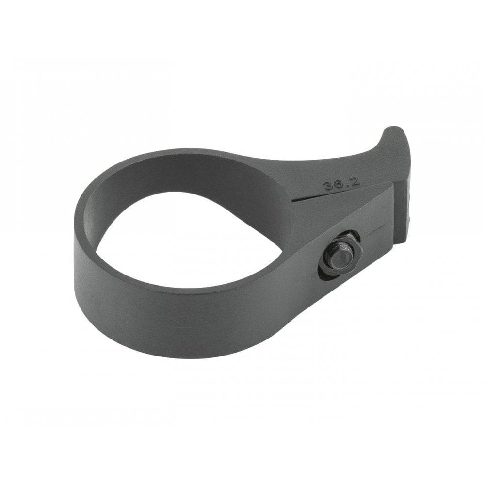 Trek Wahoo Black Bike Chainkeeper, a compact chain protector for bike components, designed to prevent chain derailment.