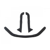Black Trek Solstice bike helmet fit pad, 12mm thick replacement cushion, one size, designed for comfortable helmet fit.