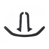 Black Trek Solstice bike helmet fit pad, 12mm thick replacement cushion, one size, designed for comfortable helmet fit.