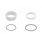 Bontrager Line Dropper Post Bushing Kit in white, 31.6mm, for dropper post component replacement, includes bushings and hardware.