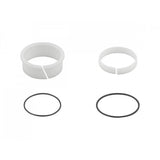 Bontrager Line Dropper Post Bushing Kit in white, 31.6mm, for dropper post component replacement, includes bushings and hardware.