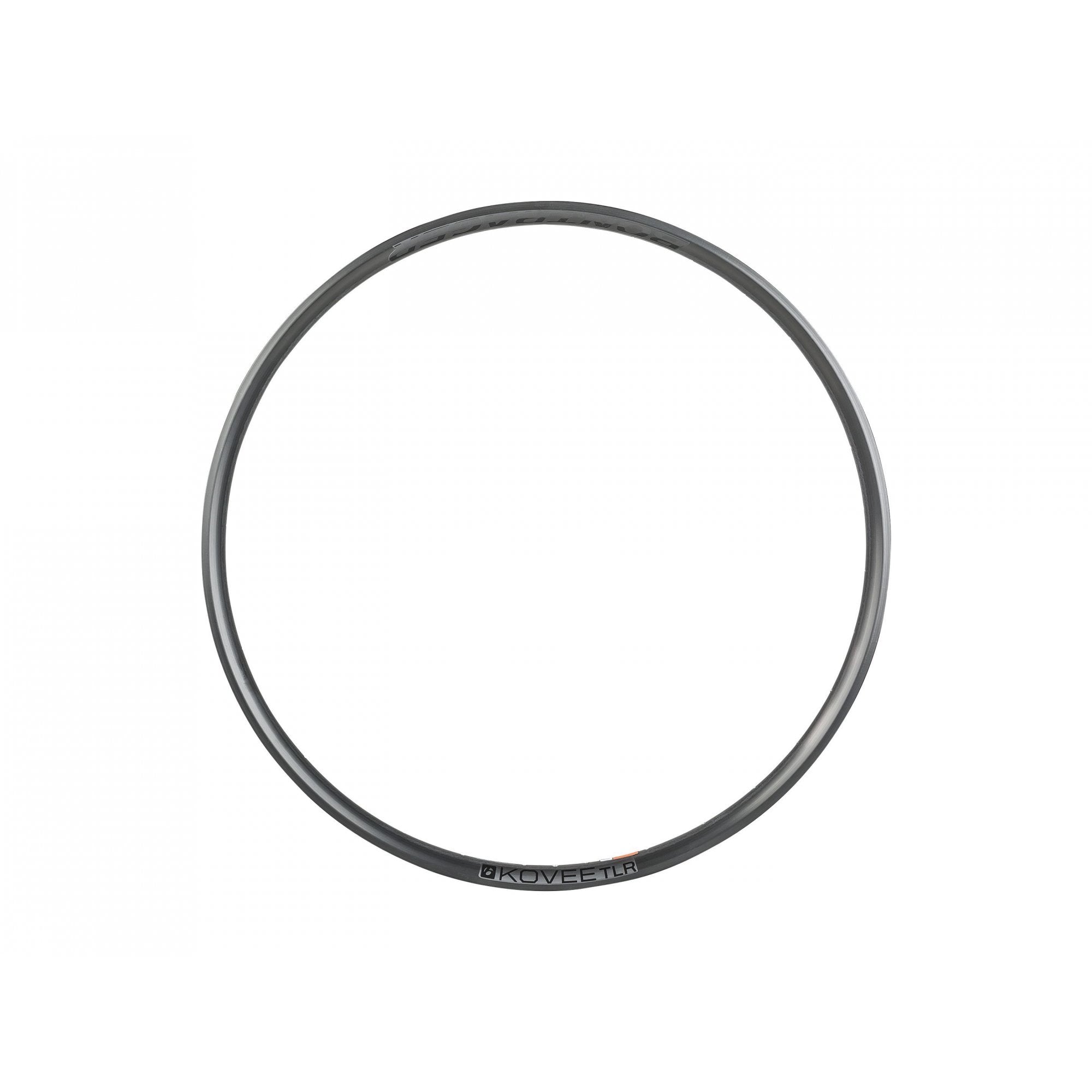 Bontrager Kovee TLR 28-hole 27.5-inch tubeless-ready mountain bike rim with matte black finish and bead seat for MTB components.