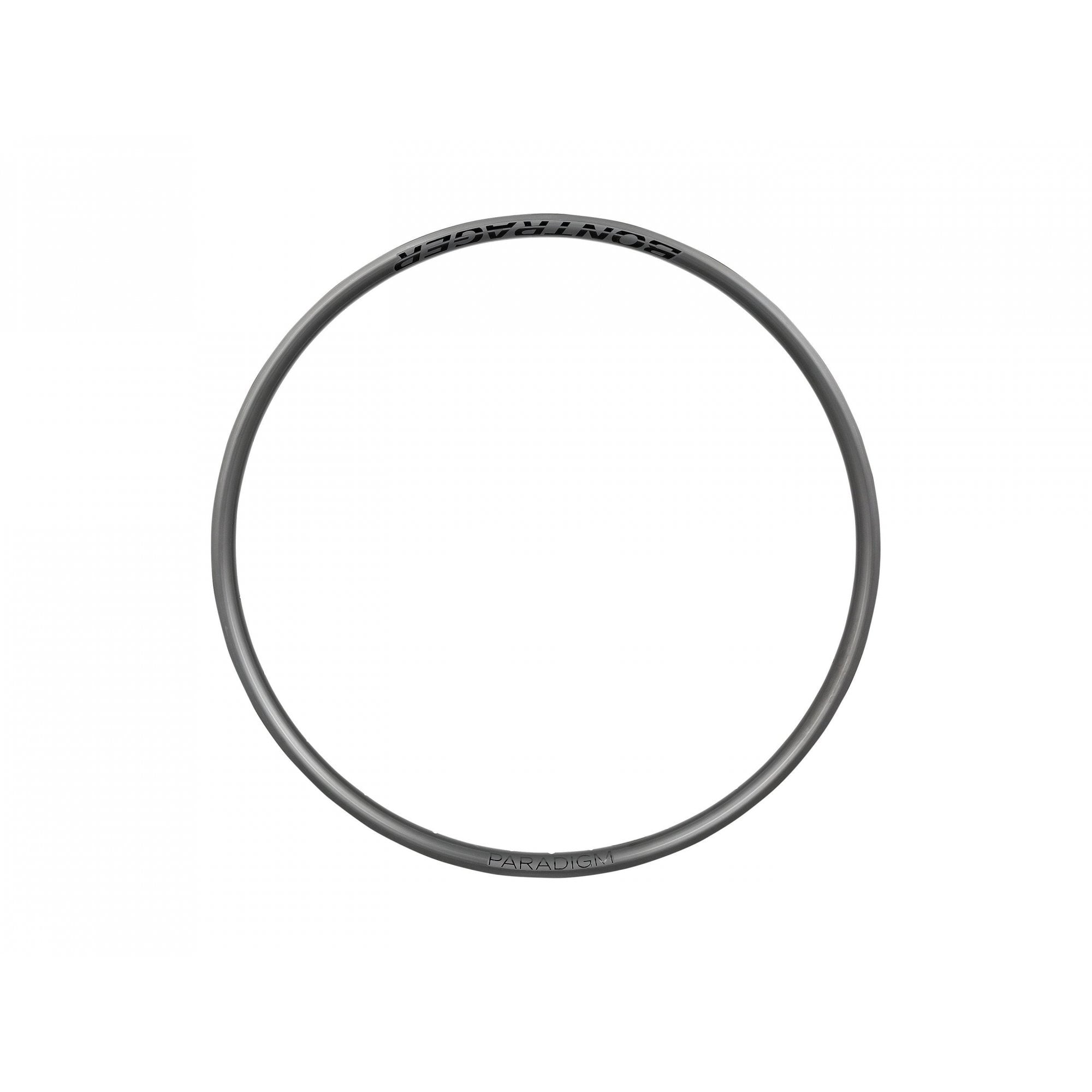 Bontrager Paradigm TLR disc road rim, 700C tubeless-ready, 32-hole for disc brake bikes, black aluminum cycling wheel component