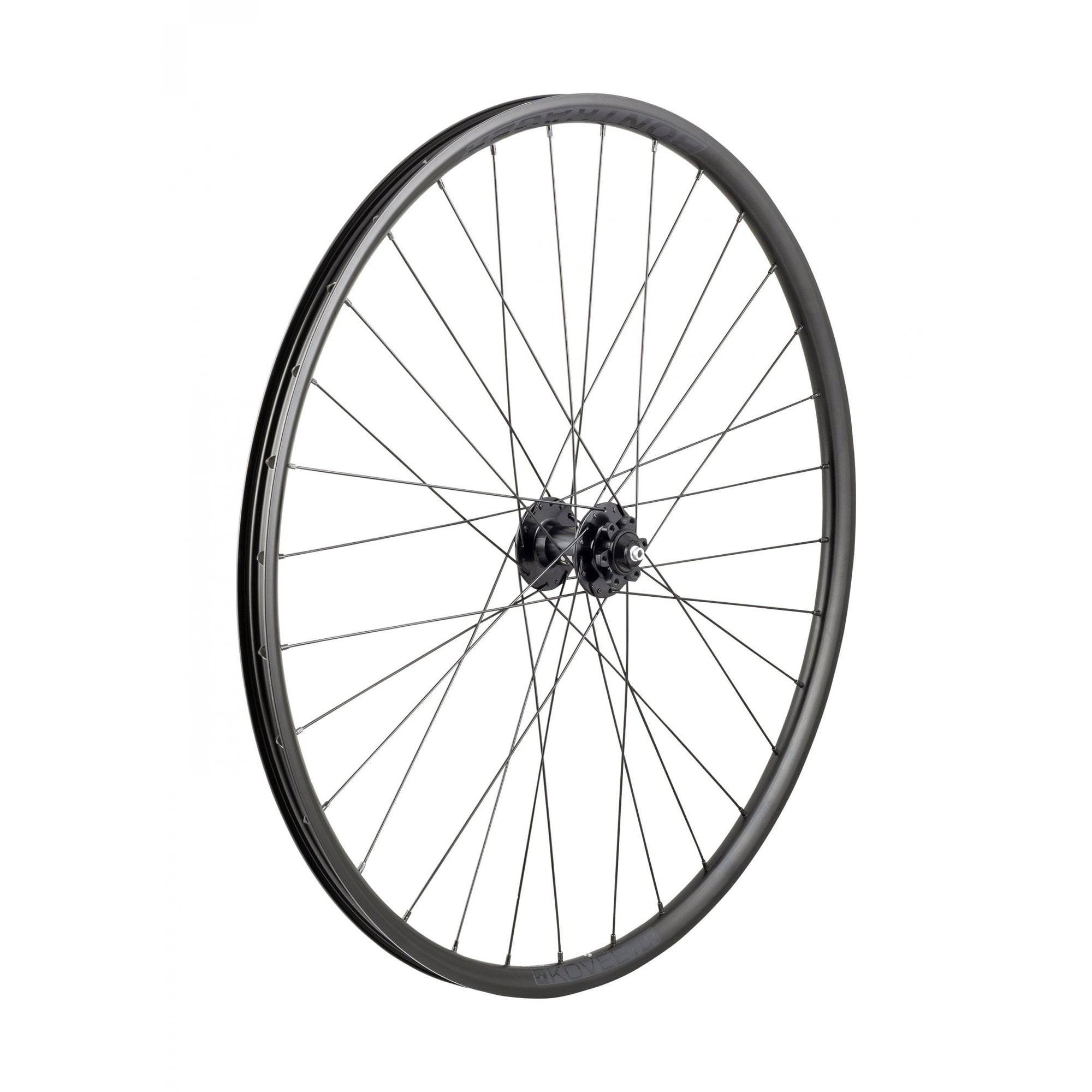 Bontrager Kovee TLR Boost 29-inch mountain bike wheels with 6-bolt disc brakes, lightweight MTB component for enhanced performance