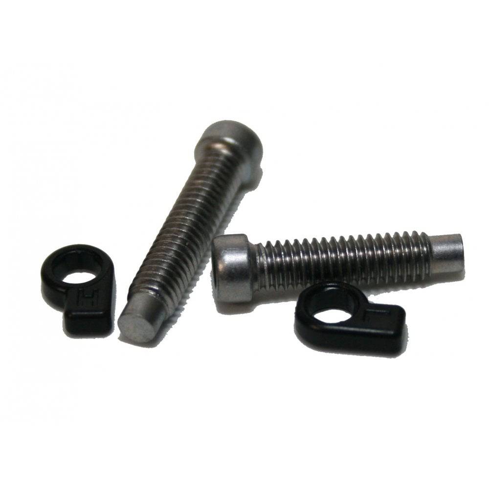 Shimano RD-M7000-11 rear derailleur stroke adjusting screws and plate for bike component repair and replacement.