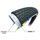 Michelin Pilot SX tubeless-ready BMX tyre 20 x 1.70 with high grip and durable rubber for mountain biking.