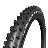 Michelin Mud Enduro tubeless-ready tyre with deep tread for superior grip on muddy trails, ideal for enduro motorcycle components.
