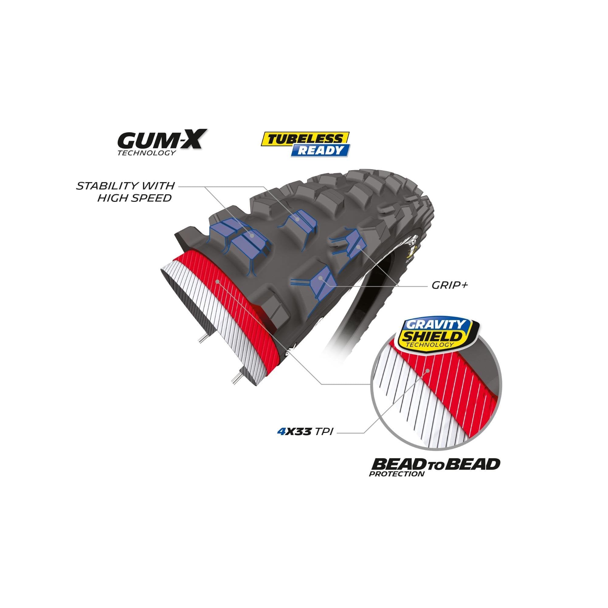 Michelin Dh 34 Bike Park Tyre