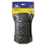 Michelin Force XC2 29-inch tubeless-ready cross-country mountain bike tire showing knobby tread pattern and sidewall details.