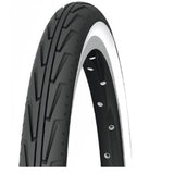 Michelin City'J children's bike tire, durable urban bike component with tread suitable for city riding and youth bikes.