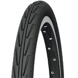 Michelin City'J children's bike tire, durable urban bike tire designed for kids and youth bikes, showing tread pattern and sidewall.