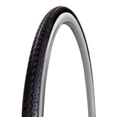 Michelin World Tour tyre with Protek Technology for urban and road cycling, shown mounted on a bicycle wheel.