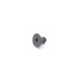 Black oxide Fox screw #6-32 x 0.25 inch flat head socket cap for forks and spares, made of steel, component hardware.