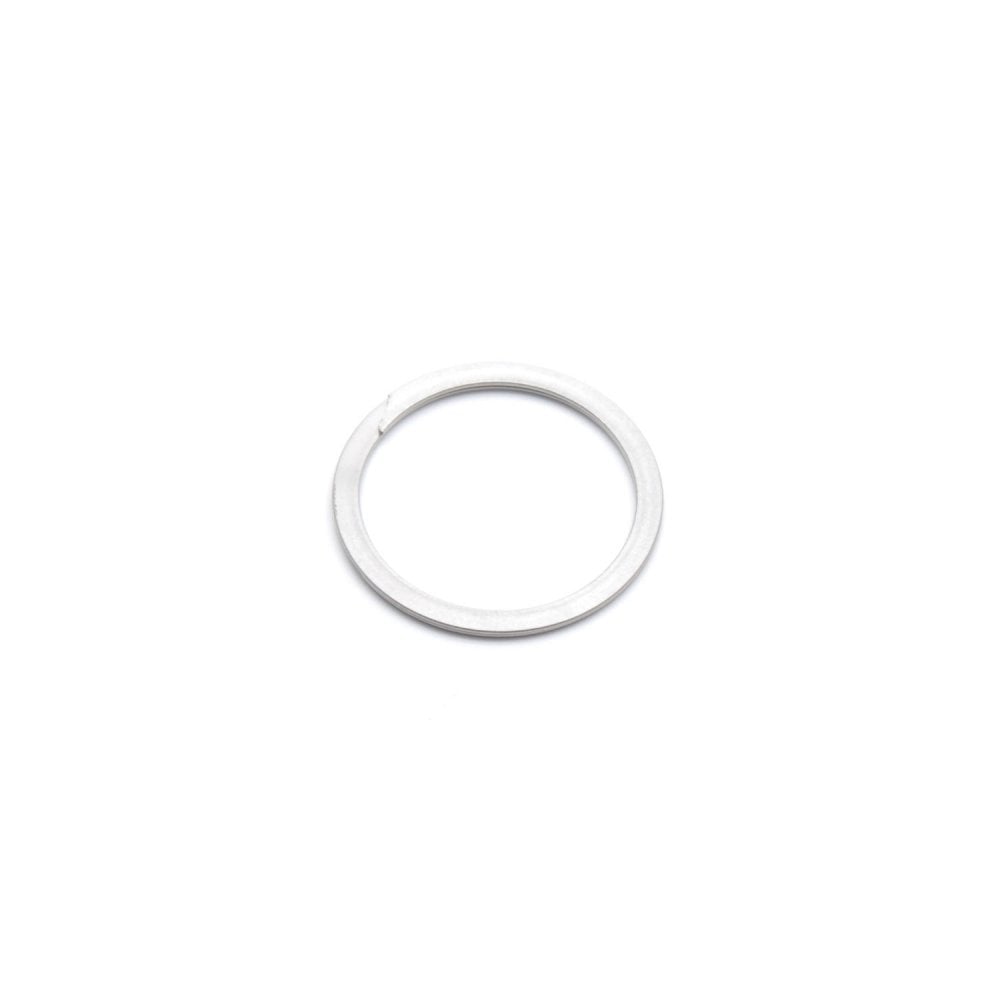 Fox Fork 32/34 retaining ring EH-29-S02 in 302 stainless steel for Fox suspension components, shown in close-up image.