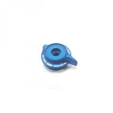 Fox Factory Series FIT4 lockout knob replacement and accessories for Fox forks, showcasing the component and its design features.