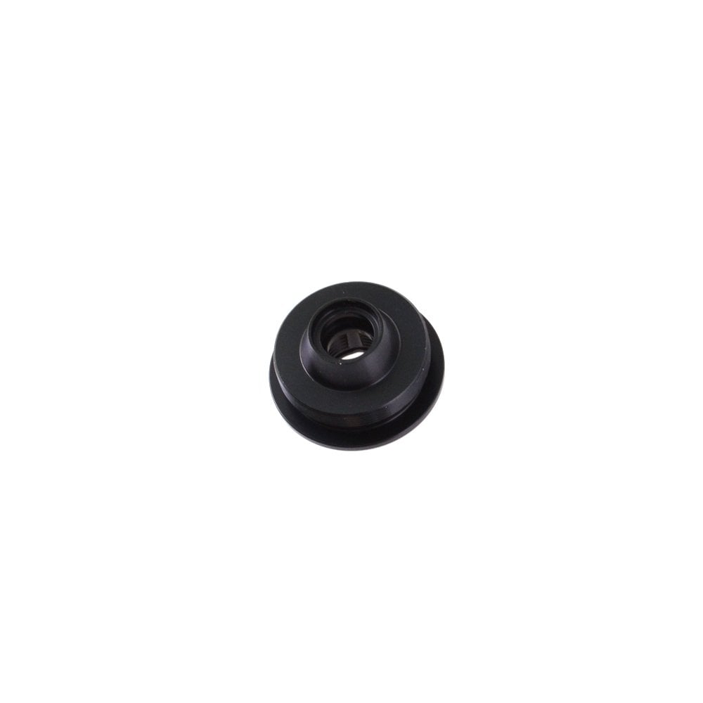 Fox Shock Float DPX2 end cap rebound side replacement component, showing the durable metal part for shock absorber repair