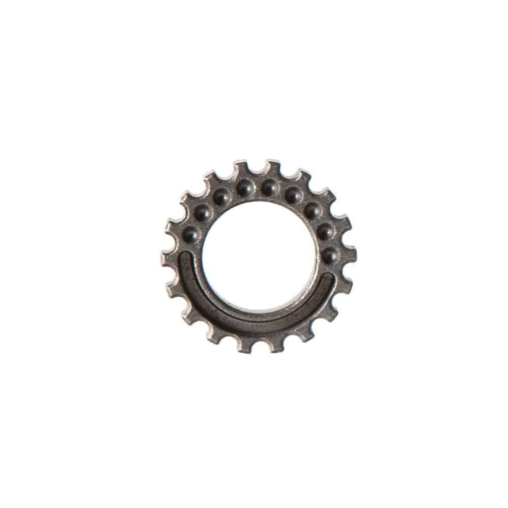 Fox Fork 40 Performance Series Elite grip damping adjust lower detent component for mountain bike suspension forks.