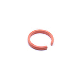 Fox Shock Nude T/Tr 2019 main chamber volume spacer in orange, 0.1 inch, for MTB suspension components.