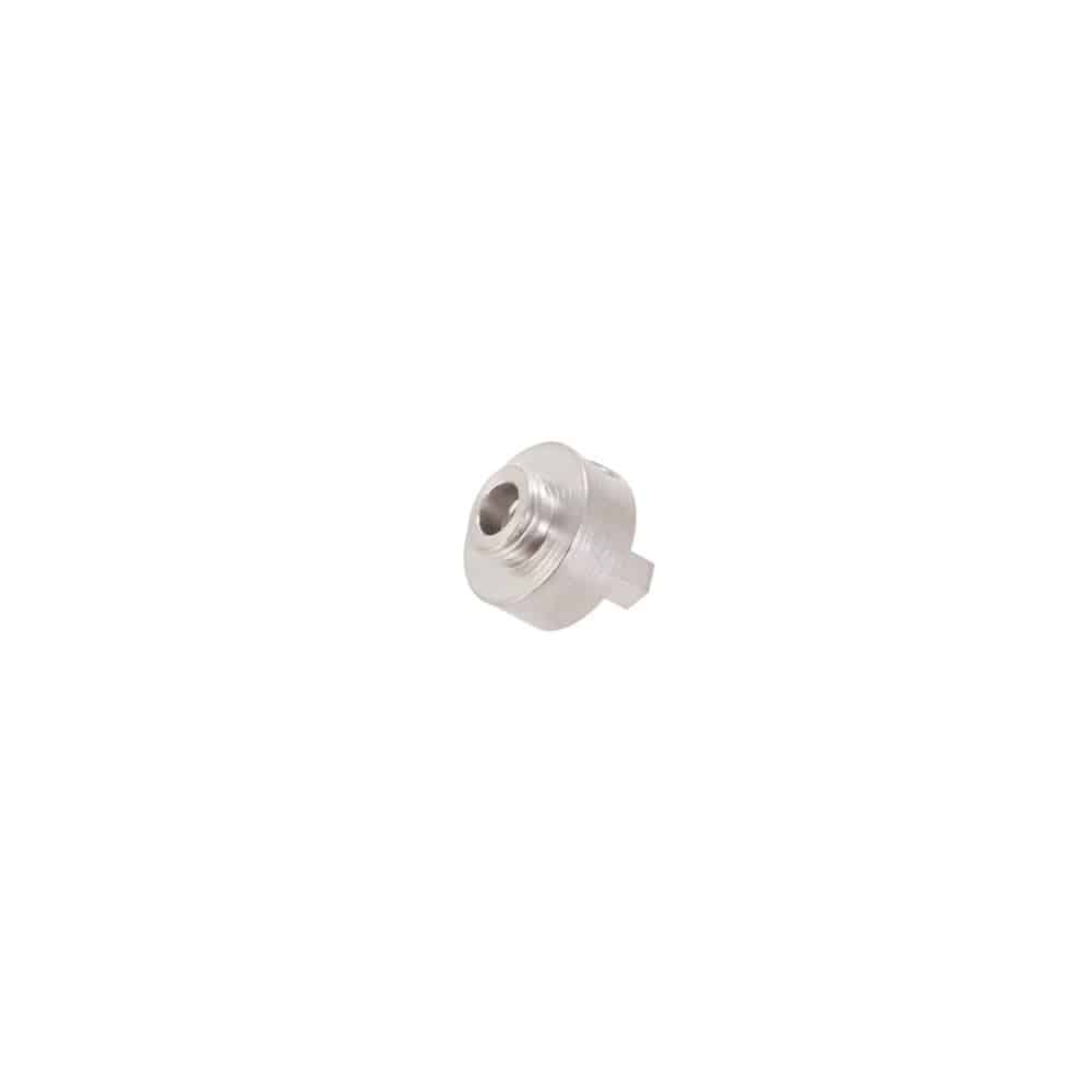 Fox rear shock pellet retainer tool for nitrogen fill, workshop tool for maintaining Fox suspension systems.