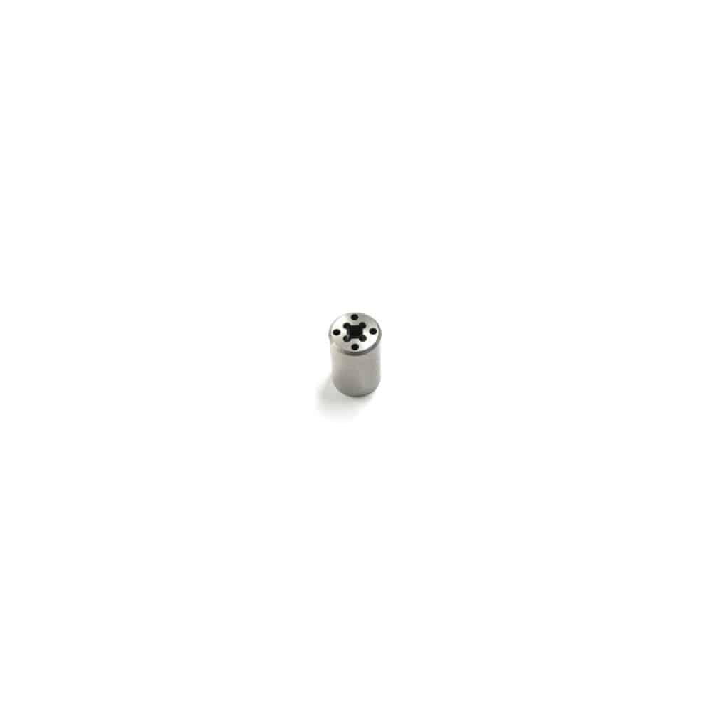 Fox Tool 4 Spline Spool Valve End Cap Socket for DYAD RT2 Suspension repair, workshop tool with precise fitting and durable construction.