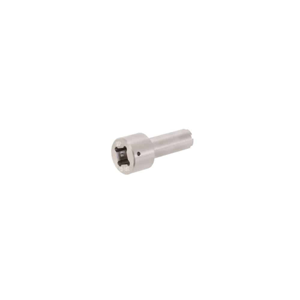 Fox Tool Spanner Socket used for 2016 Float X2 Rebound Base Piston adjustment in workshop repair.