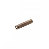 Fox 9mm Thru Shaft Hex Body Bearing Clevis with 3/8 drive torque tool spare parts, metal components for mechanical assembly.