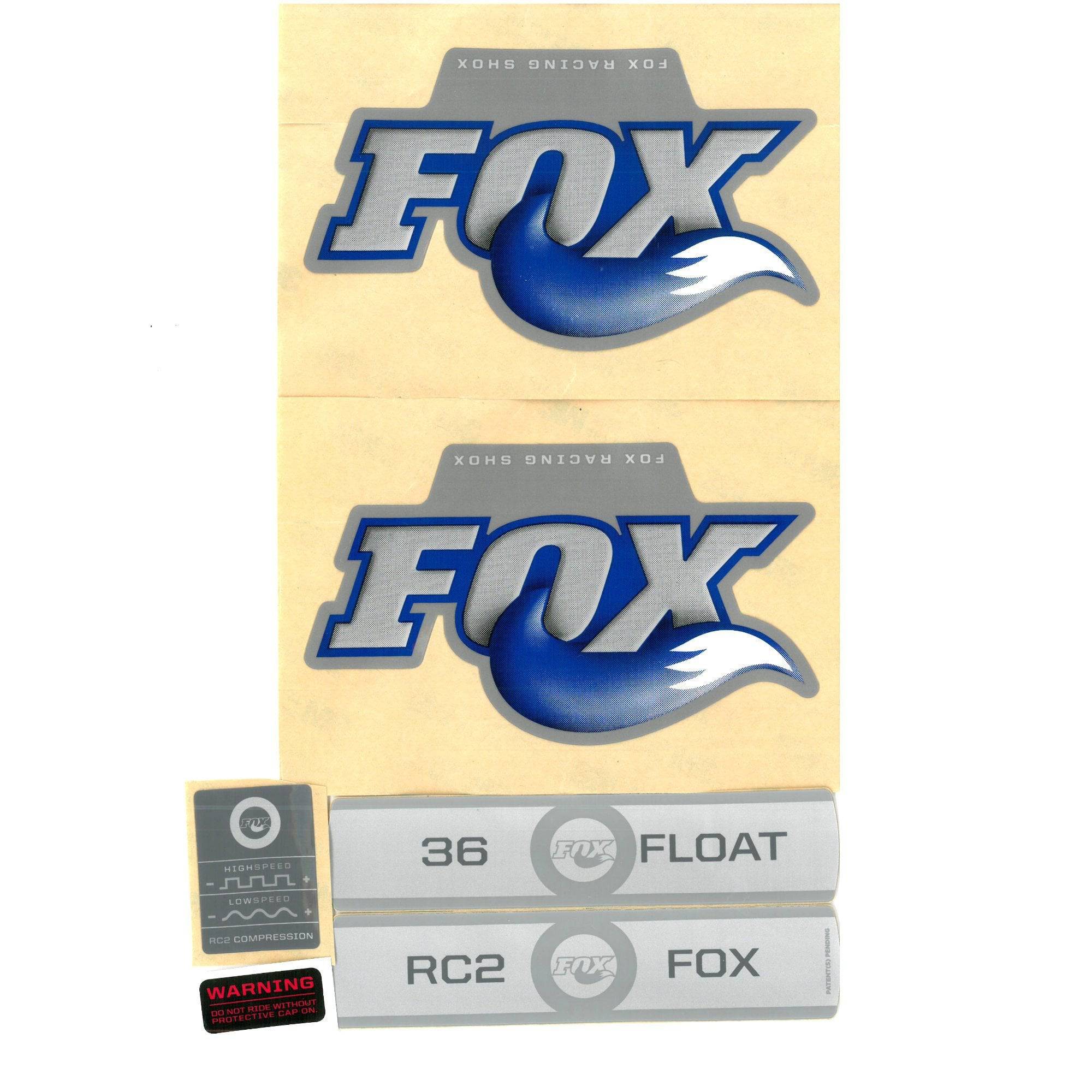 Fox Fork 36 Float R Decal Kit 2009 Titanium Spares & Accesories