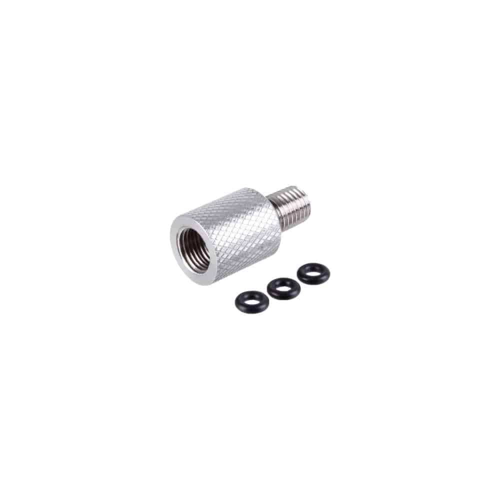 Fox Tool Fill Machine Adapter for Float X, Pre-2007 Remote IV & Brain Fade shocks, workshop tool for shock servicing.