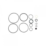 Fox DRCV RG rear shock supplemental seal kit for booth valve rebuild, showing components and seals for Fox shock repair.