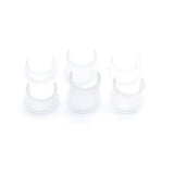 Fox Shock DYAD IFP chamber plastic clamp set, replacement components for Fox suspension shock accessories.