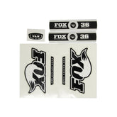Fox Fork 36 P-S Van R O/B Black Lowers Decal Kit 2012 Spares & Accesories