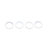 Fox Shock Gemini DPX2 and Float X bulkhead spacing shims for suspension bike components, essential spare parts for Fox shocks.