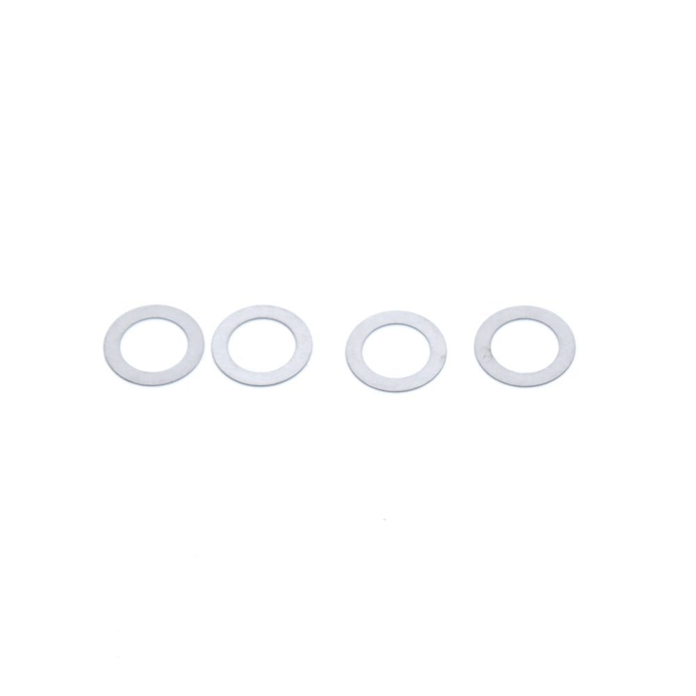 Fox Shock Gemini Float DPS bulkhead spacing shims for Fox shock components, replacement spares and accessories in the image.