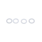 Fox Shock Gemini Float DPS bulkhead spacing shims for Fox shock components, replacement spares and accessories in the image.