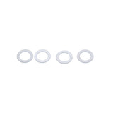 Fox Shock Gemini Float DPS bulkhead spacing shims for Fox shock components, replacement spares and accessories in the image.
