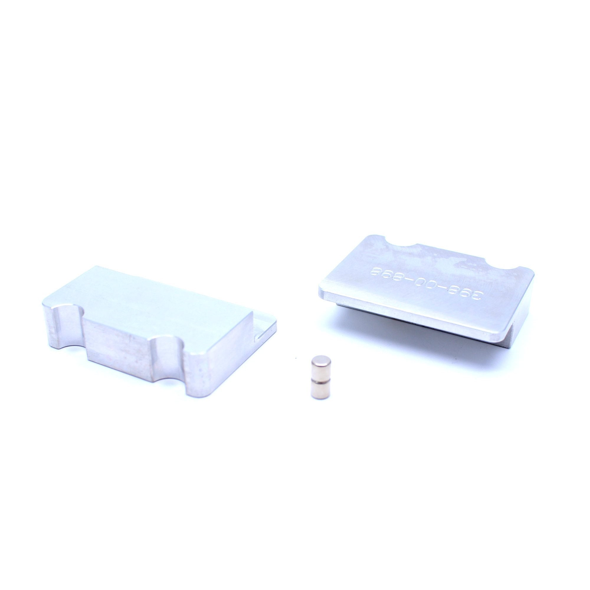 Fox Shock FLOAT X2 .375 shaft clamps tooling kit with components for 2021 suspension repair and maintenance.