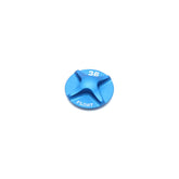 Fox Fork Float Air Topcap 36 Blue Ano component from the 2014 spares and accessories pack, designed for Fox suspension forks.