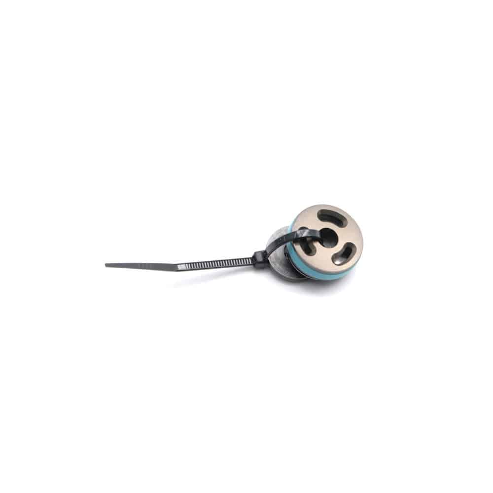 Fox Shock X2 0.868-inch bore piston assembly for rear shock, showcasing durable components and precision engineering.