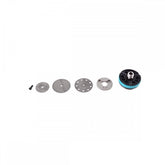 Fox Shock FLOAT DPS 2019 non-remote digressive piston valving assembly component for mountain bike suspension.