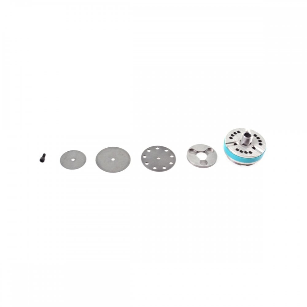 Fox Shock FLOAT DPS 2019 non-remote linear piston valving assembly component for mountain bike shocks, durable and high-performance.