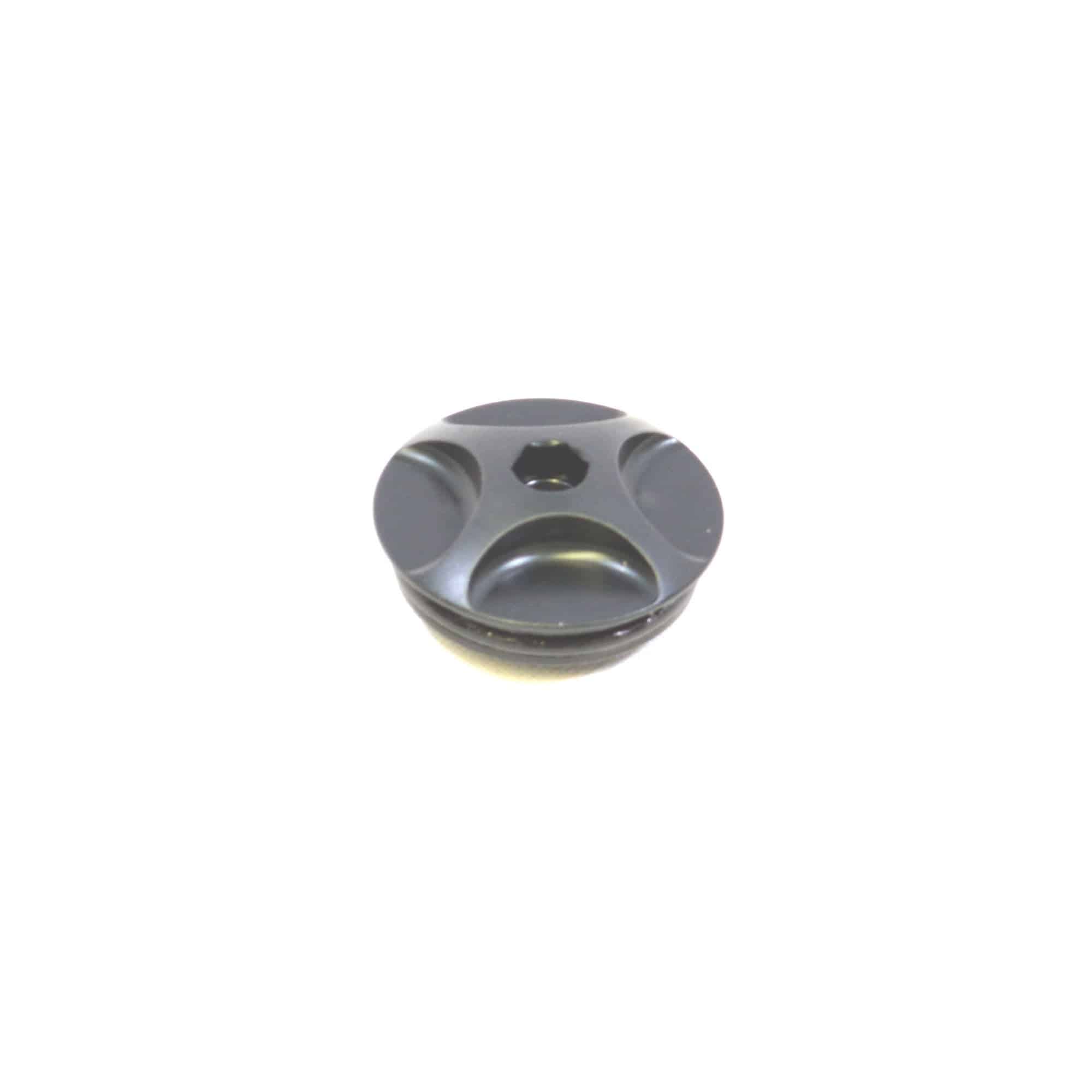 Fox Shock DHX2 2016 rear shock end cap assembly for replacement, featuring durable component parts for mountain bike suspension.